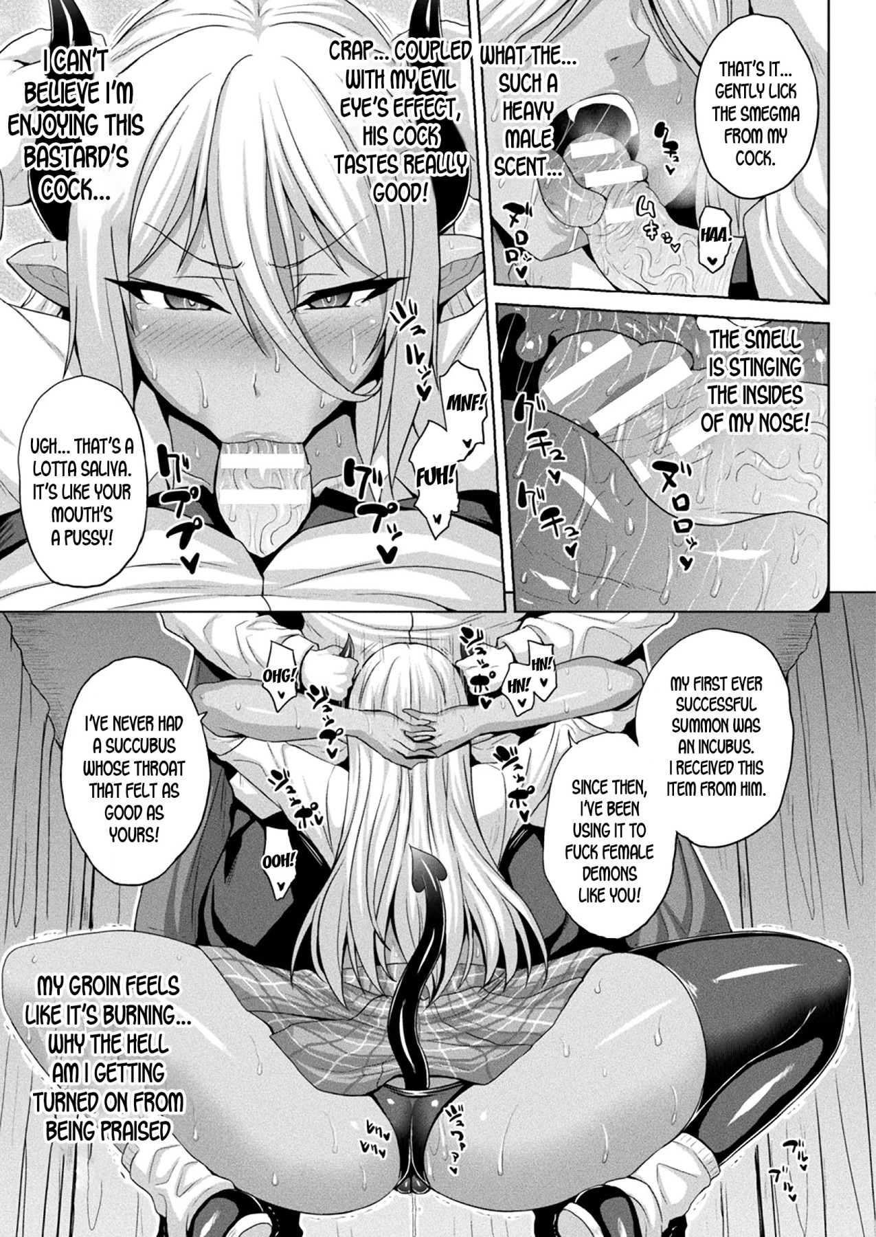 Hentai Manga Comic-Contract of Bitch Succubus-Read-5